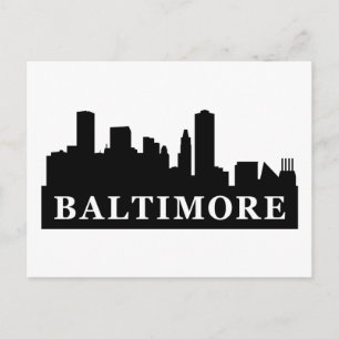 Postal Baltimore Skyline