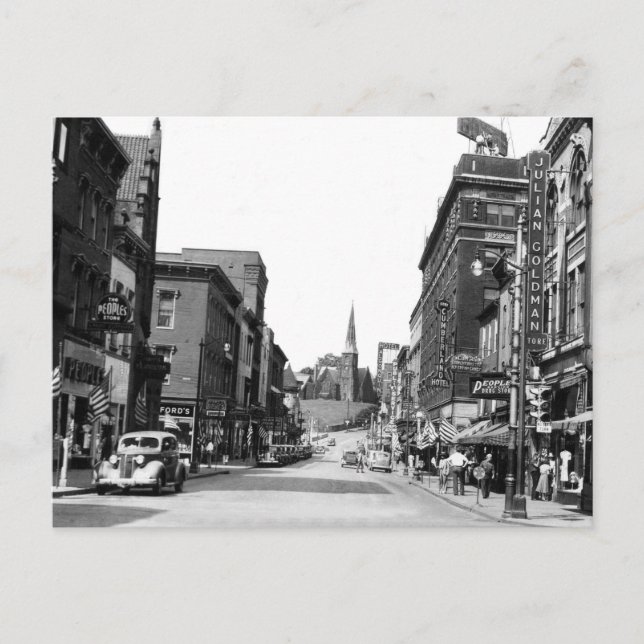 Postal Baltimore St., Cumberland, MD (Anverso)