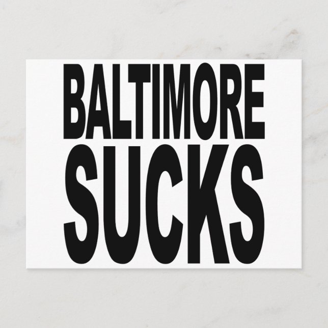 Postal Baltimore Sucks (Anverso)