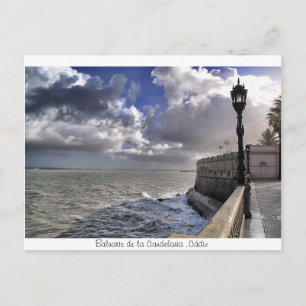 Postal Baluuarte de la Candelaria ,Cádiz
