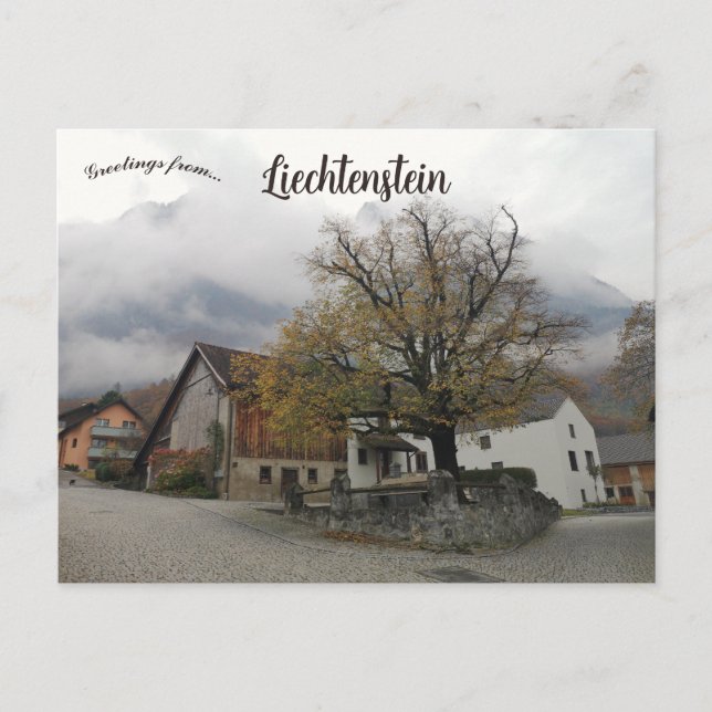 Postal Balzers Liechtenstein (Anverso)