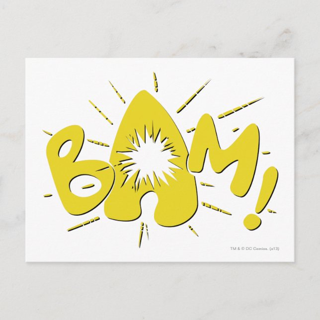 POSTAL ¡BAM! (Anverso)