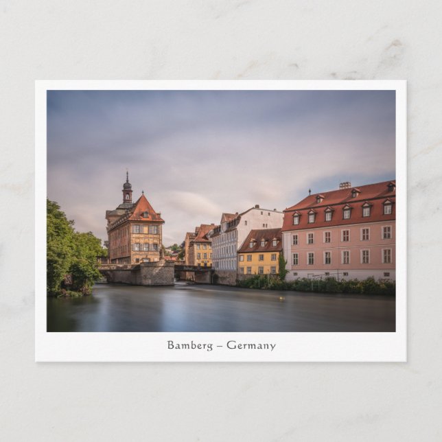 Postal Bamberg Alemania (Anverso)
