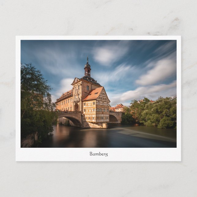 Postal Bamberg Alemania (Anverso)