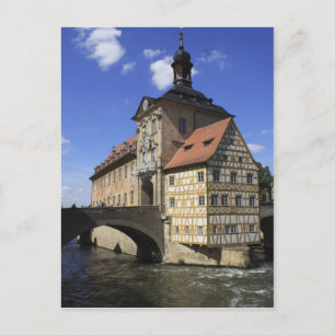 Postal Bamberg, el Rathaus de Alemania