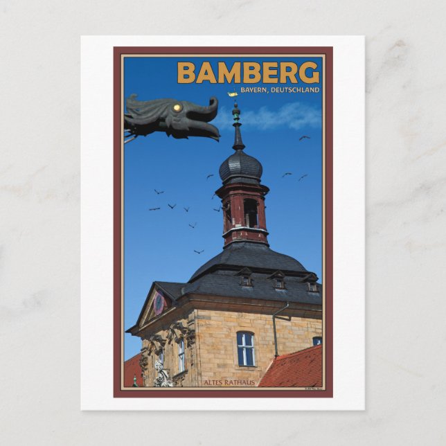 Postal Bamberg - Waterspout (Anverso)