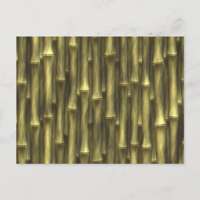 Postal Bambú - (Anverso)