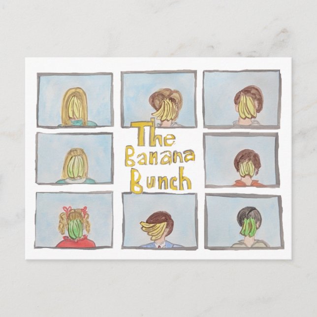 Postal Banana Bunch (Anverso)