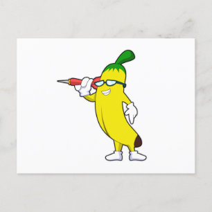 Postal Banana en Darts con Dart