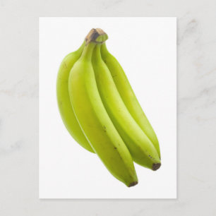 Postal Banana inmadura