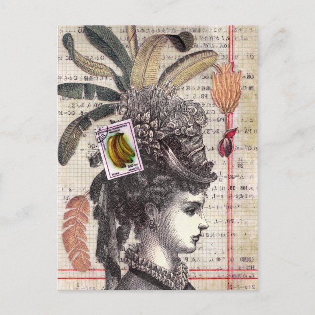 Postal Banana Lady (Anverso)
