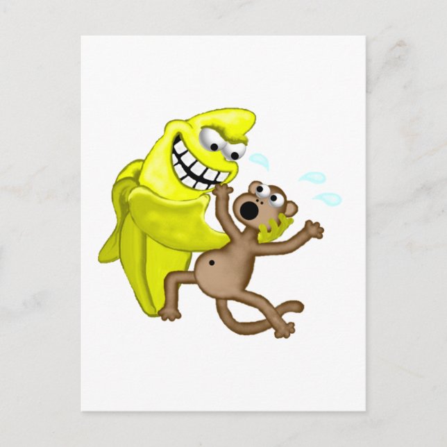 Postal banana mala (Anverso)