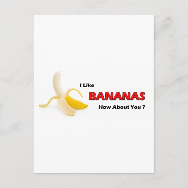 Postal Bananas (Anverso)