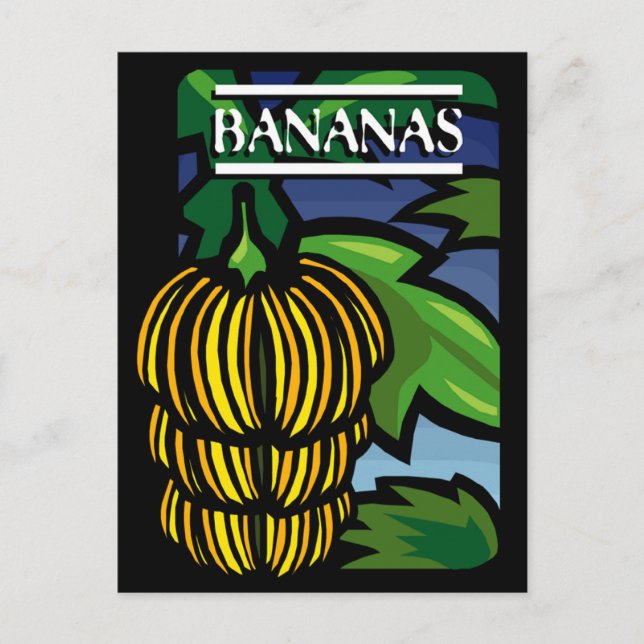Postal Bananas (Anverso)