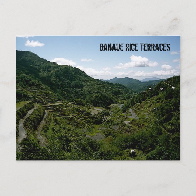 Postal Banaue Rice Terraces (Anverso)