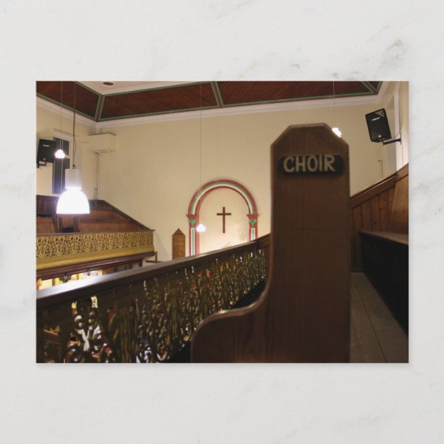 Postal banco de coros (Anverso)