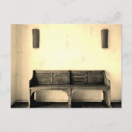 Postal Banco de vintage