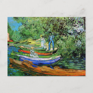 Postal Banco del Oise en Auvers Vincent van Gogh