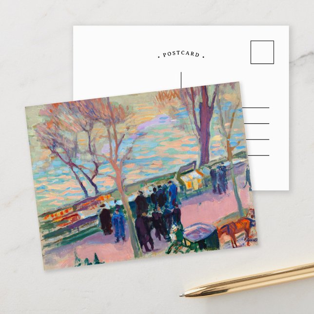 Postal Bancos del Sena | Magnus Enckell (Subido por el creador)
