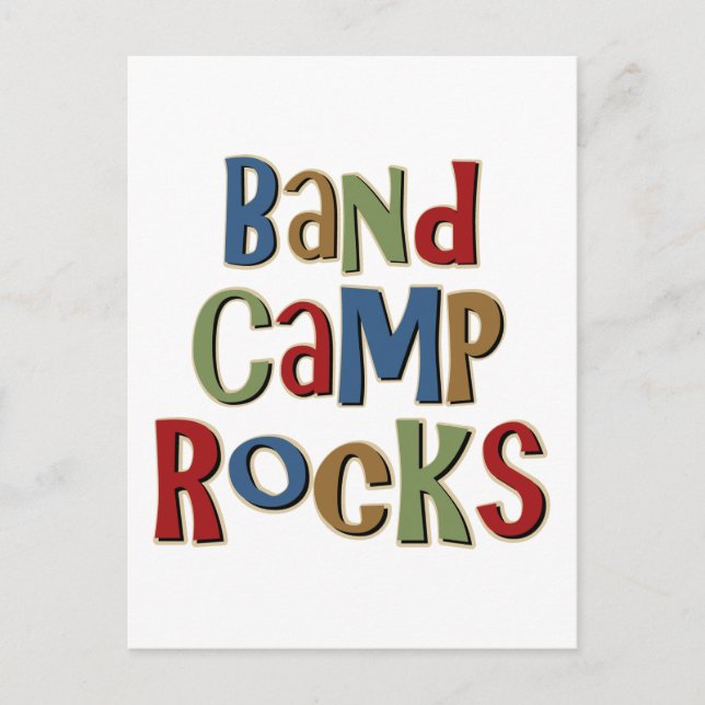 Postal Band Camp Rocks (Anverso)