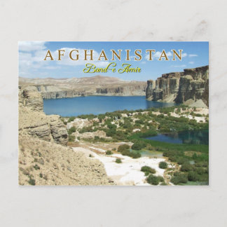 Postal Band-e Amir, Afganistán