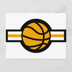 Postal banda aérea de baloncesto