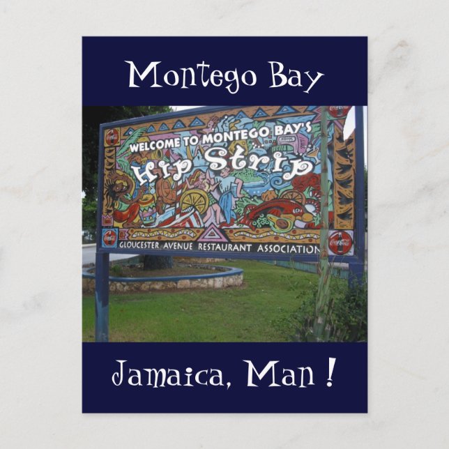 Postal banda de cadera jamaica (Anverso)