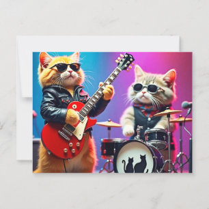 Postal Banda de gato