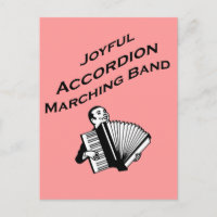Banda de marcha de acordeón alegre