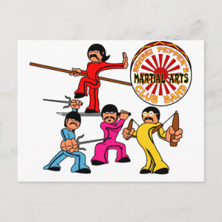Postal Banda del Club de Artes Marciales Sensei Peppers