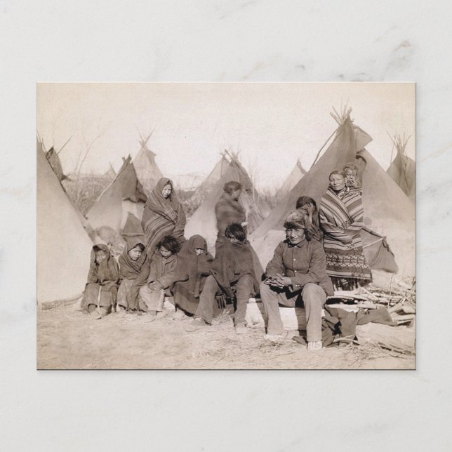 Postal Banda del pie grande (Anverso)