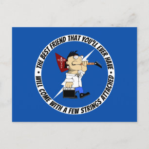 Postal Banda en la carretera de nuevo Música del músico v