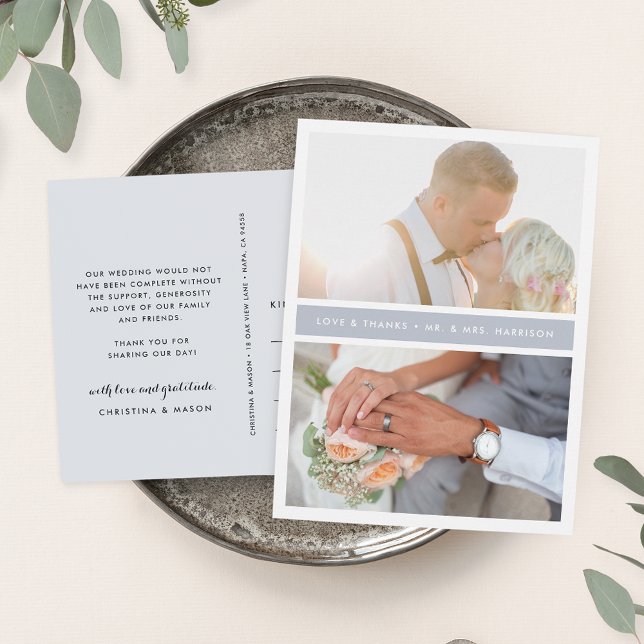 Postal Banda gris | Foto Boda Gracias (Subido por el creador)