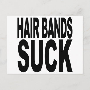 Postal Bandas de pelo Suck