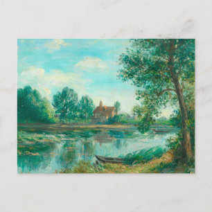 Postal Bandas del Loing en Saint-Mammès Alfred Sisley