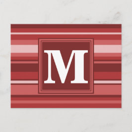 Postal Bandas rojas monográficas