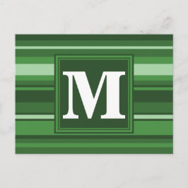 Postal Bandas verdes monográficas