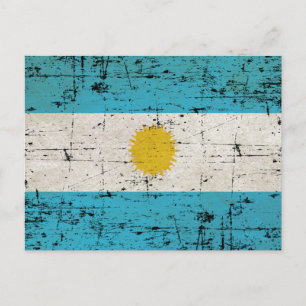 Postal Bandeira da Argentina