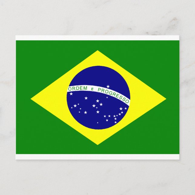 Postal Bandeira do Brasil (Anverso)