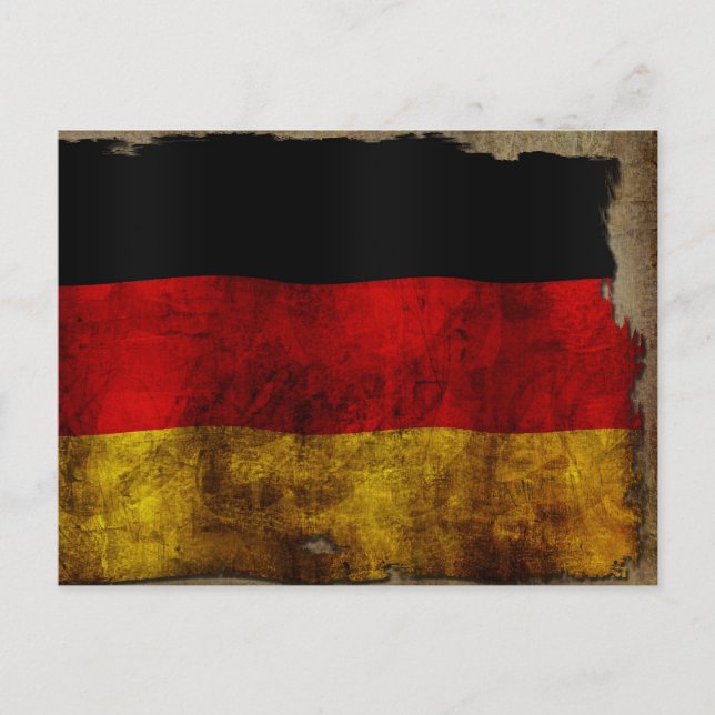 Postal Bandera alemana - Vintage... (Anverso)