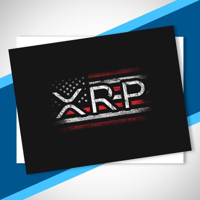 Postal Bandera Americana De Cripto De Moneda De Criptodiv (Subido por el creador)