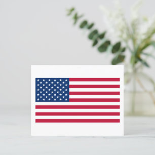 Postal Bandera Americana USA