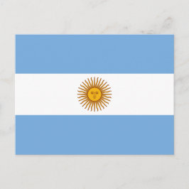 Postal Bandera Argentina, Bandera de Argentina