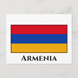 Postal Bandera armenia