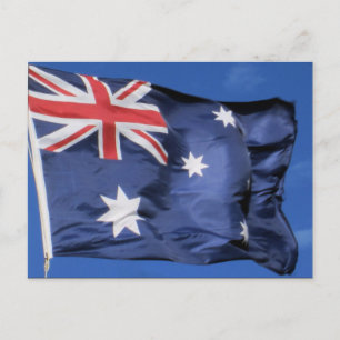 Postal bandera australiana