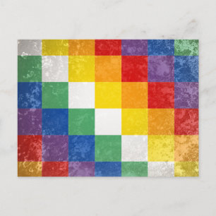 Postal Bandera aymara