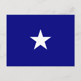 Postal Bandera azul Bonnie