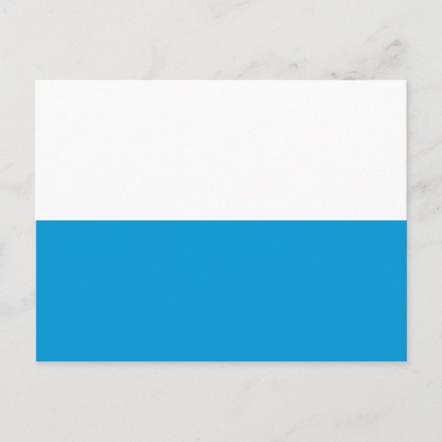 Postal Bandera bávara (Anverso)