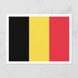 Postal Bandera belga, Bandera de Bélgica