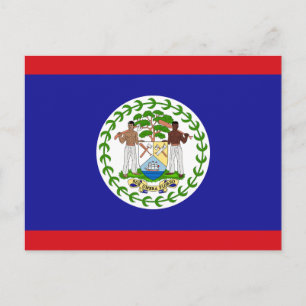 Postal Bandera Beliceña